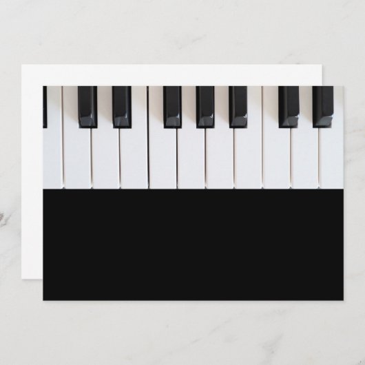 Digital piano keyboard (Front/Back)
