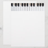 Digital piano keyboard (Front/Back)