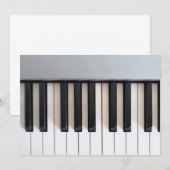 Digital piano keyboard (Front/Back)