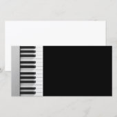 Digital piano keyboard (Front/Back)