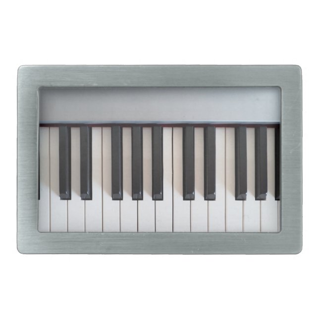 Digital piano keyboard belt buckle (Front)