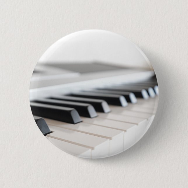 Digital piano keyboard pinback button (Front)