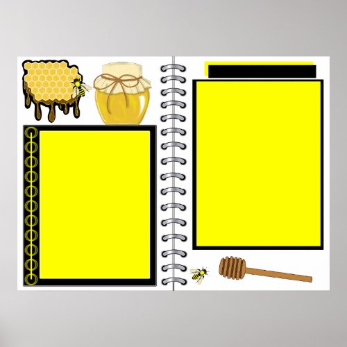 Digital Planner Template Insert Sticker or Page  Poster