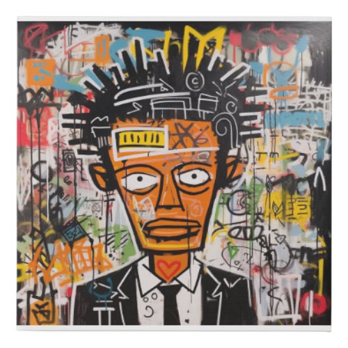 Digital Print in the style of Jean Michel Basquiat