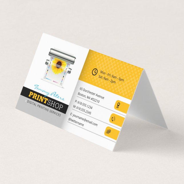 Digital Printing Services | Professional Business Card (Front)