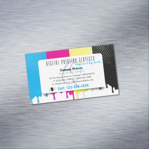 Digital Printing Services  Professional Business Card Magnet