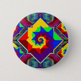 Digital Rainbow Squiral Button