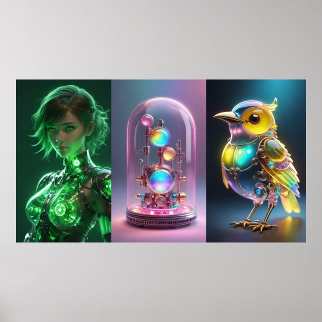 Digital Renders Poster (Front)