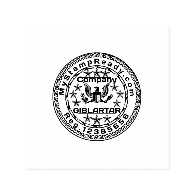 Digital Rubber Stamp maker online (Design)