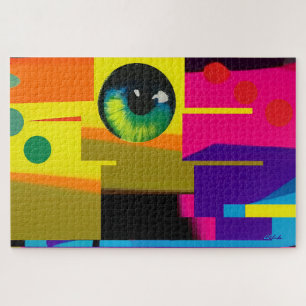 Digital Salt Ken Gage Surrealism Jigsaw Puzzle