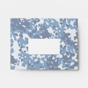 Digital Sky Blue Camouflage (Lightened) Envelope