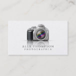 Digital SLR Camera Professional Photographer Business Card