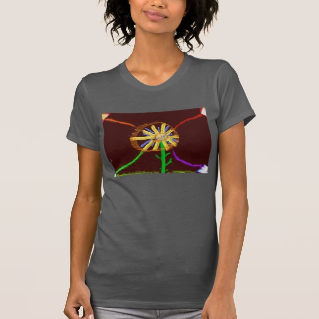 Digital Sunflower Women's T-Shirt (Front)