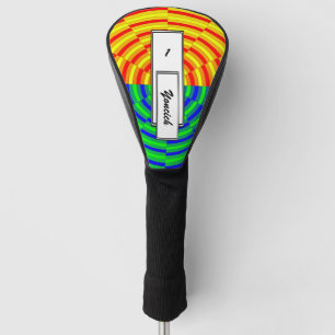 Digital Sunrise by Kenneth Yoncich Golf Head Cover