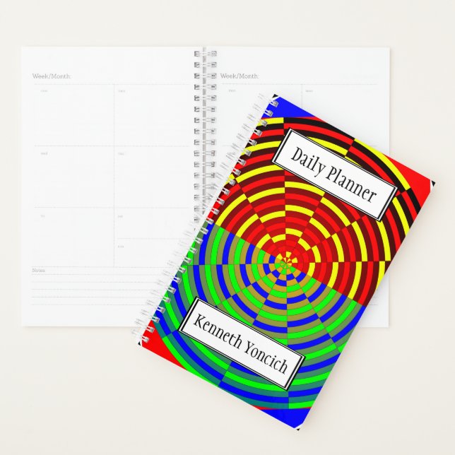 Digital Sunset by Kenneth Yoncich Planner (Display)