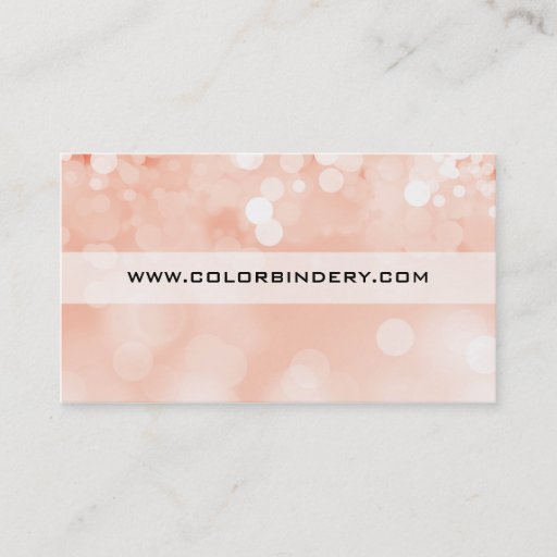 Customizable Digital Tale Blush Business Card