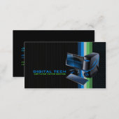 Digital Tech. Computer Business Cards (Front/Back)