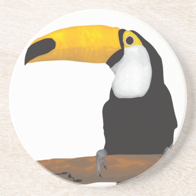 Digital Toucan Coaster (Front)