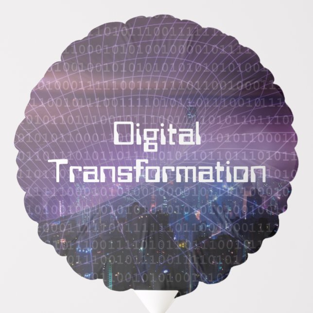 Digital Transformation for Business Balloon (Front)
