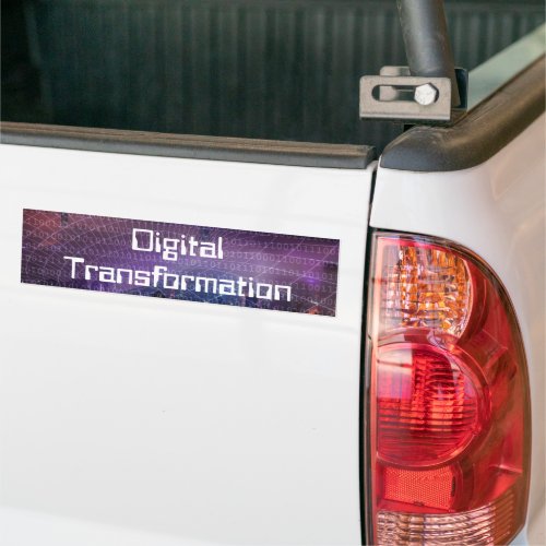 Digital Transformation for Business Bumper Sticker