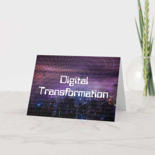 Digital Transformation for Business Card