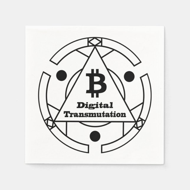 Digital Transmutation Alchemy Napkins (Front)