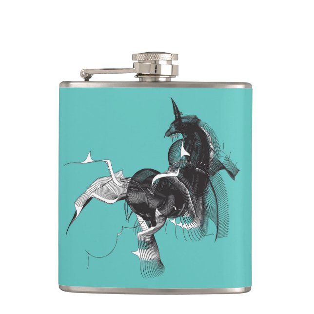Digital Unicorn Flask (Front)