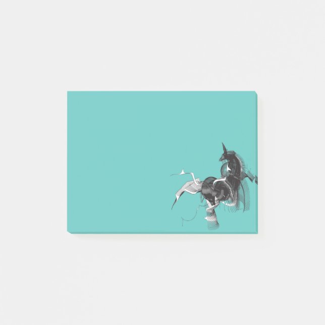 Digital Unicorn Post-it Notes (Front)