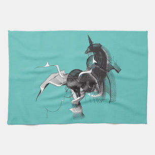 Digital Unicorn Towel