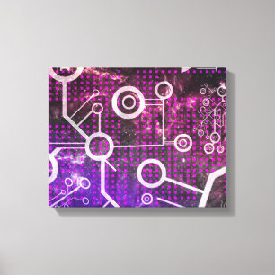 Digital Universe Canvas Print