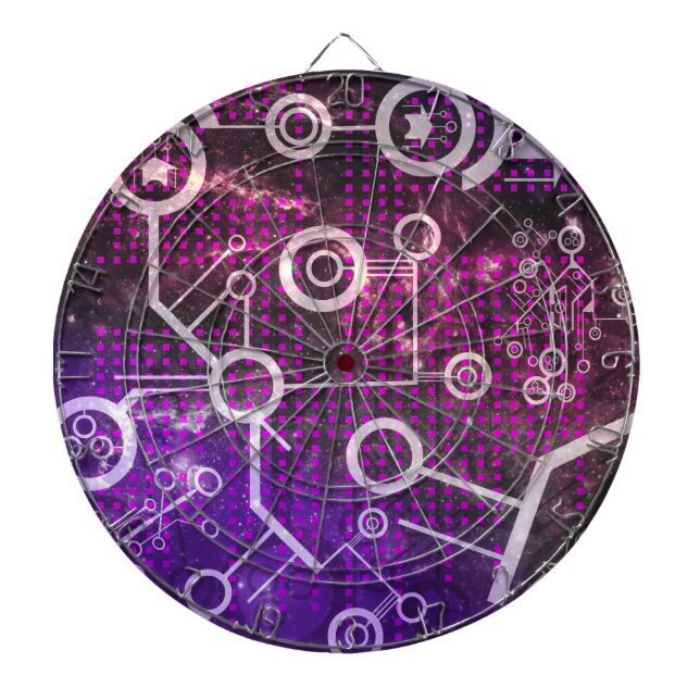 Digital Universe Dart Board (Front)