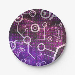 Digital Universe Paper Plates