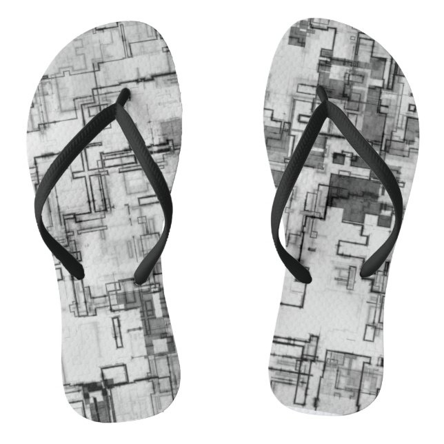 Digital Urban Circuit Flip Flops (Footbed)