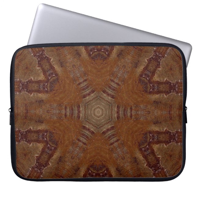 Digital Wall Tile Décor. Ceramic wall tile Design, Laptop Sleeve (Front)