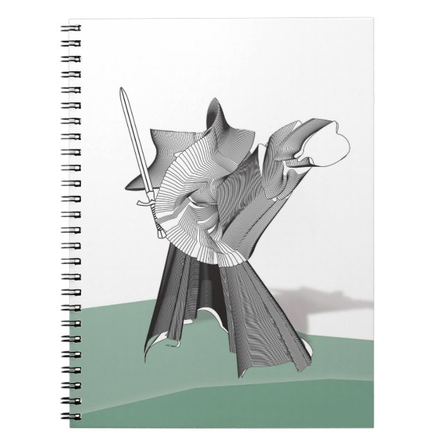 Digital Warrior Notebook (Front)