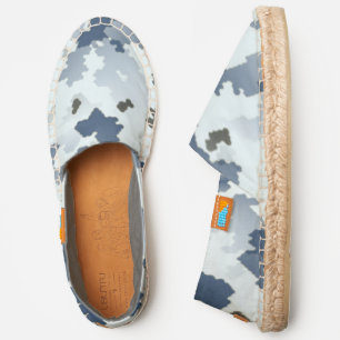 Digital Winter Camouflage Espadrilles