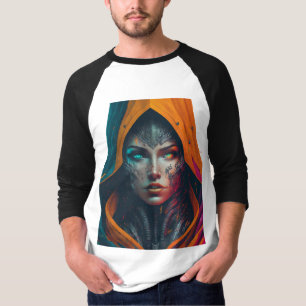 "Digital Woman with Sharp Mind" T-Shirt