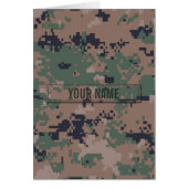 Digital Woodland Camouflage Customizable (Front)
