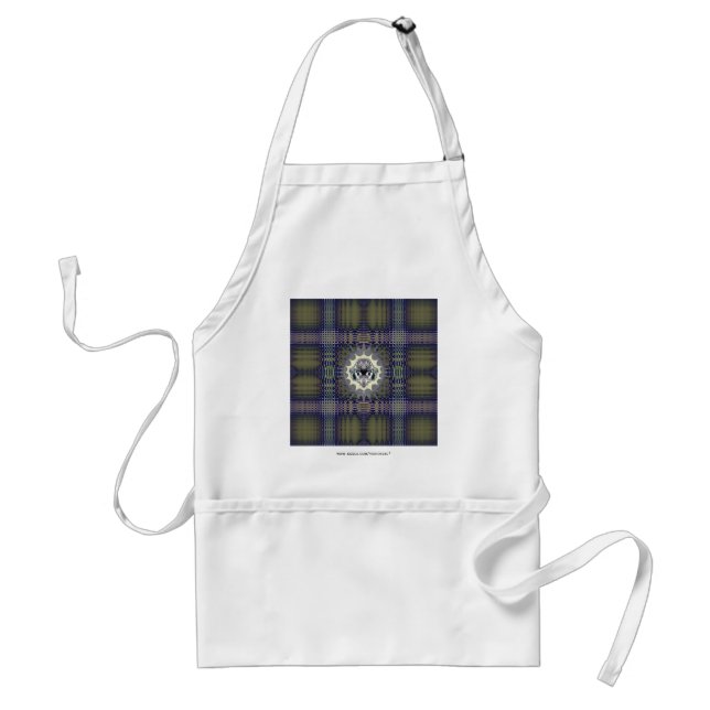 Digital World Adult Apron (Front)