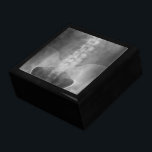 Digital X-Ray Art Gift Box<br><div class="desc">Design features an AP lumbopelvic x-ray that has been digitally enhanced with brush strokes and colorization. A beautiful design for chiropractors or any other health care providers!</div>