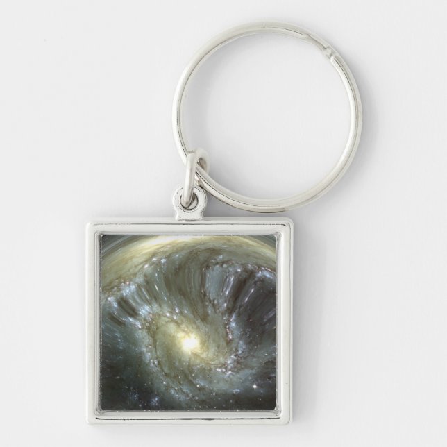 Digitally altered galaxy keychain (Front)