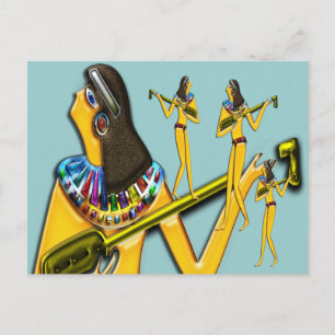 Digitally Painted; Early Egyptian Postcard