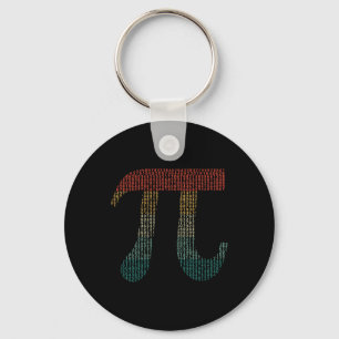 Digits Of Pi In Source Code Numbers Pi Day 3.14159 Keychain