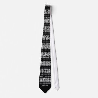 Digits of Pi Neck Tie