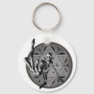 Digitus Impudicus Keychain