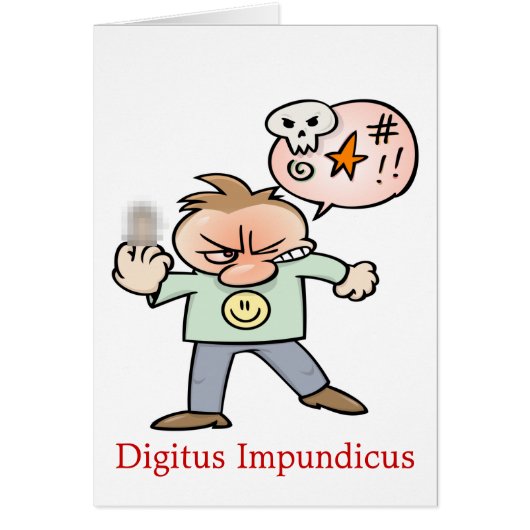 Digitus Impundicus Cards (Front)