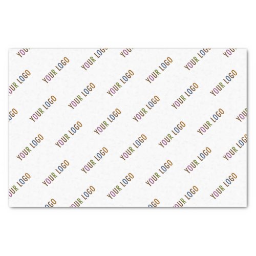 Digiwrap White Tissue Paper Custom Company Logo