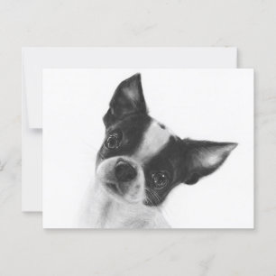 Dignified Beauty - Hand Painted Chihuahua Artwork Postcard