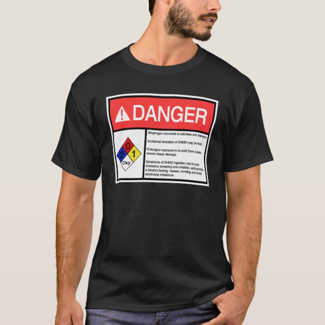 Dihydrogen Monoxide T-Shirt (Front)