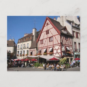 Dijon  Coffee Time Postcard by Franceimages at Zazzle